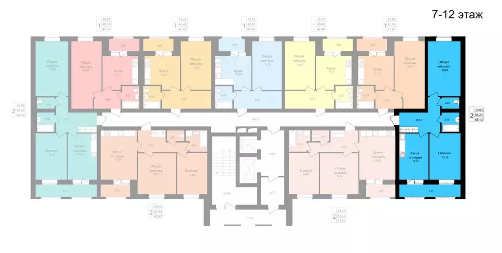 Помещение свободного назначения (64.23 м) - Фото 1