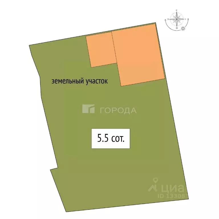 Участок в Новосибирская область, Новосибирск ул. Пестеля, 29Б (5.5 ... - Фото 2