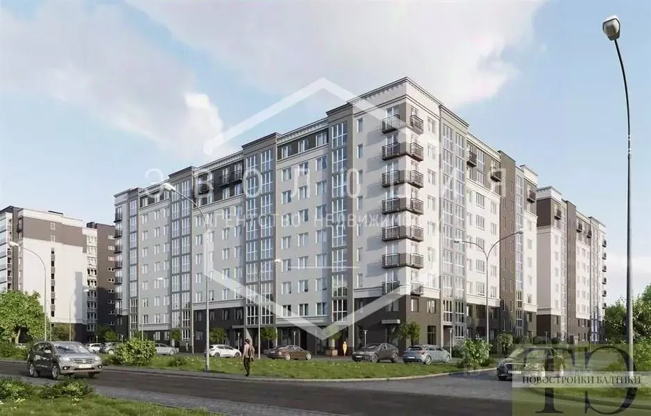 2-к кв. Калининградская область, Калининград Суздальская ул. (58.34 м) - Фото 2