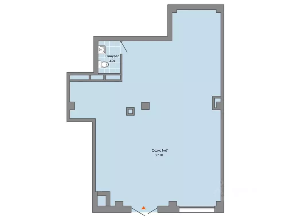 Помещение свободного назначения в Пермский край, Пермь ул. ... - Фото 1