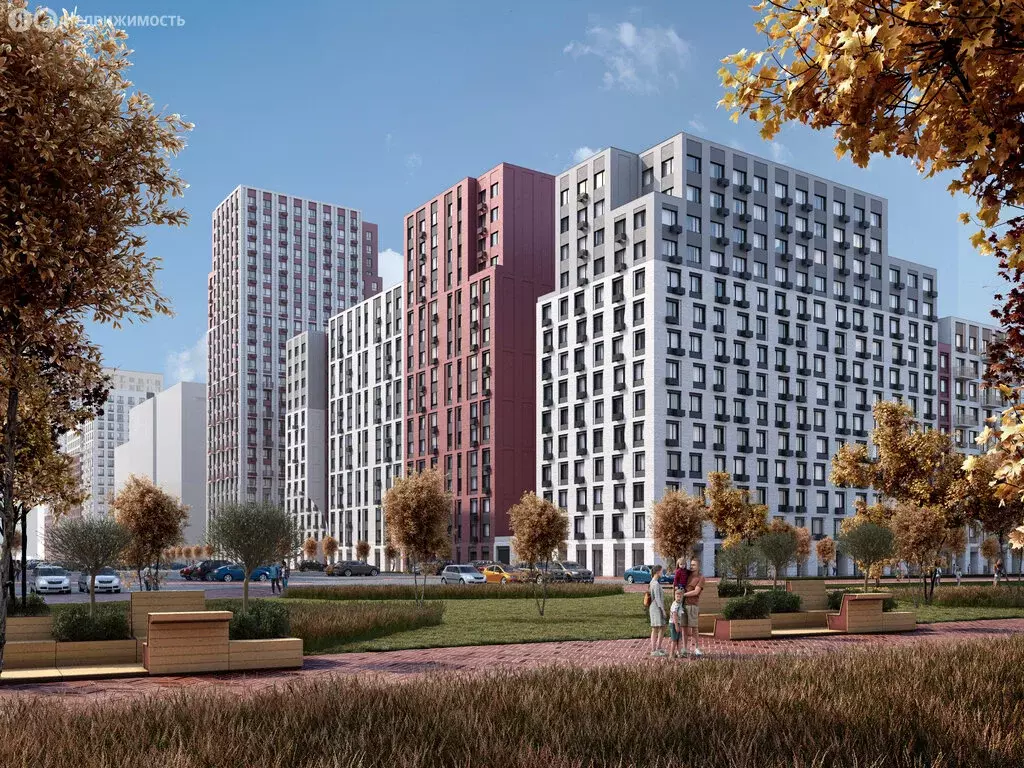 2-комнатная квартира: Тюмень, Береговая улица, 100к2 (34.21 м) - Фото 1