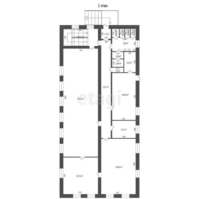 Помещение свободного назначения (573.4 м) - Фото 2