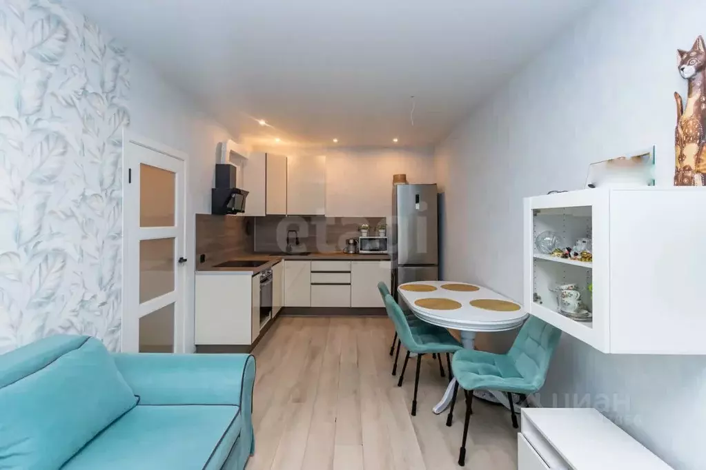 2-к кв. Тюменская область, Тюменский муниципальный округ, д. Дударева ... - Фото 1