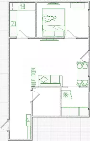 2-к кв. Омская область, Омск просп. Мира, 10А (39.3 м) - Фото 1