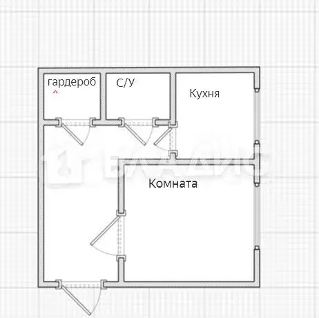 1-к. квартира, 47 м, 5/6 эт. - Фото 0