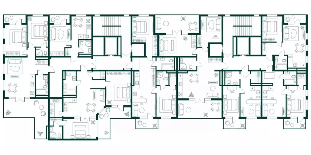 2-к кв. Дагестан, Дербент Новая История жилой комплекс (71.12 м) - Фото 2