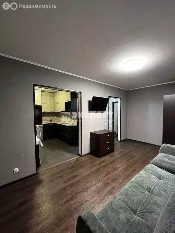 1-комнатная квартира: Казань, улица Александра Курынова, 6к2 (31.7 м) - Фото 1