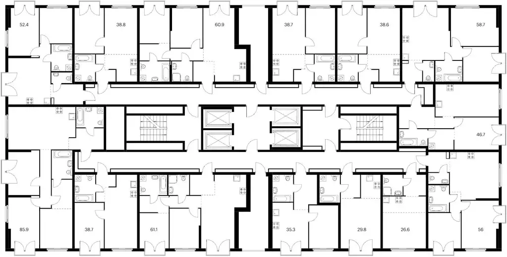 1-к кв. Москва Барклая 6 жилой комплекс, к8 (35.3 м) - Фото 1