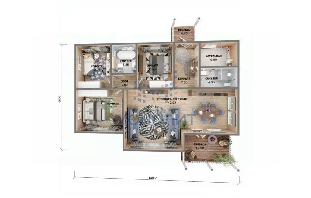 Дом в Московская область, Сергиево-Посадский городской округ, д. Смена ... - Фото 2