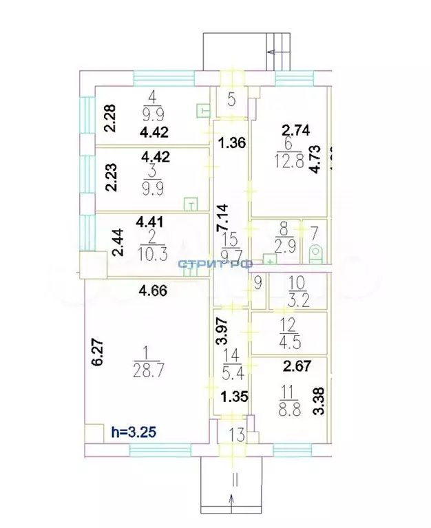 Габ  кб  110,8м2 - Фото 0