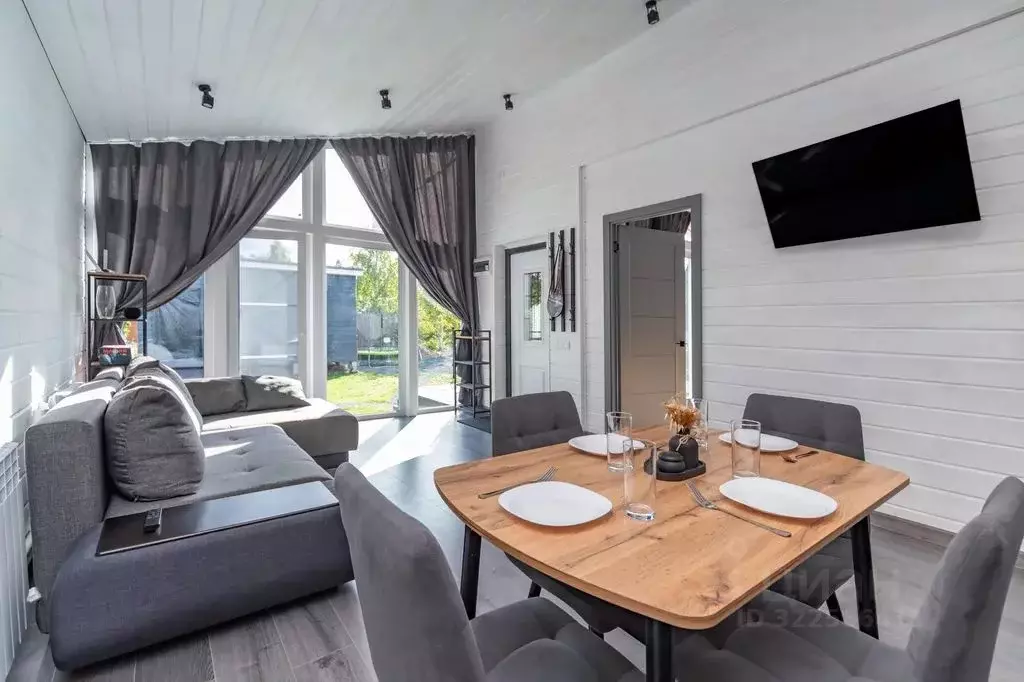 Дом в Карелия, Прионежский район, Шуйское с/пос, Щит СТ 119 (60 м) - Фото 1