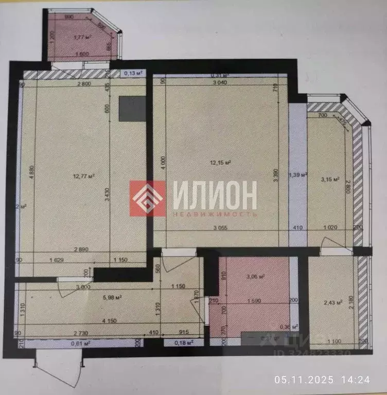 1-к кв. Севастополь ул. Горпищенко, 104Гк1 (46.6 м) - Фото 2