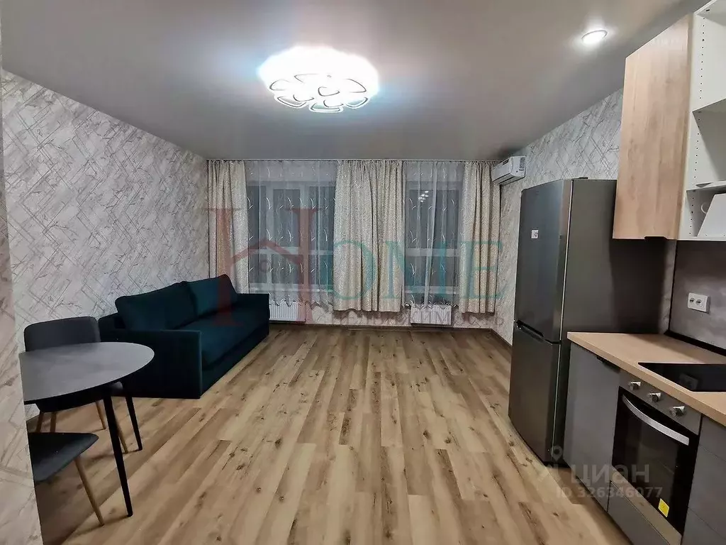 Студия Новосибирская область, Новосибирск ул. Ясный Берег, 27 (30.0 м) - Фото 1