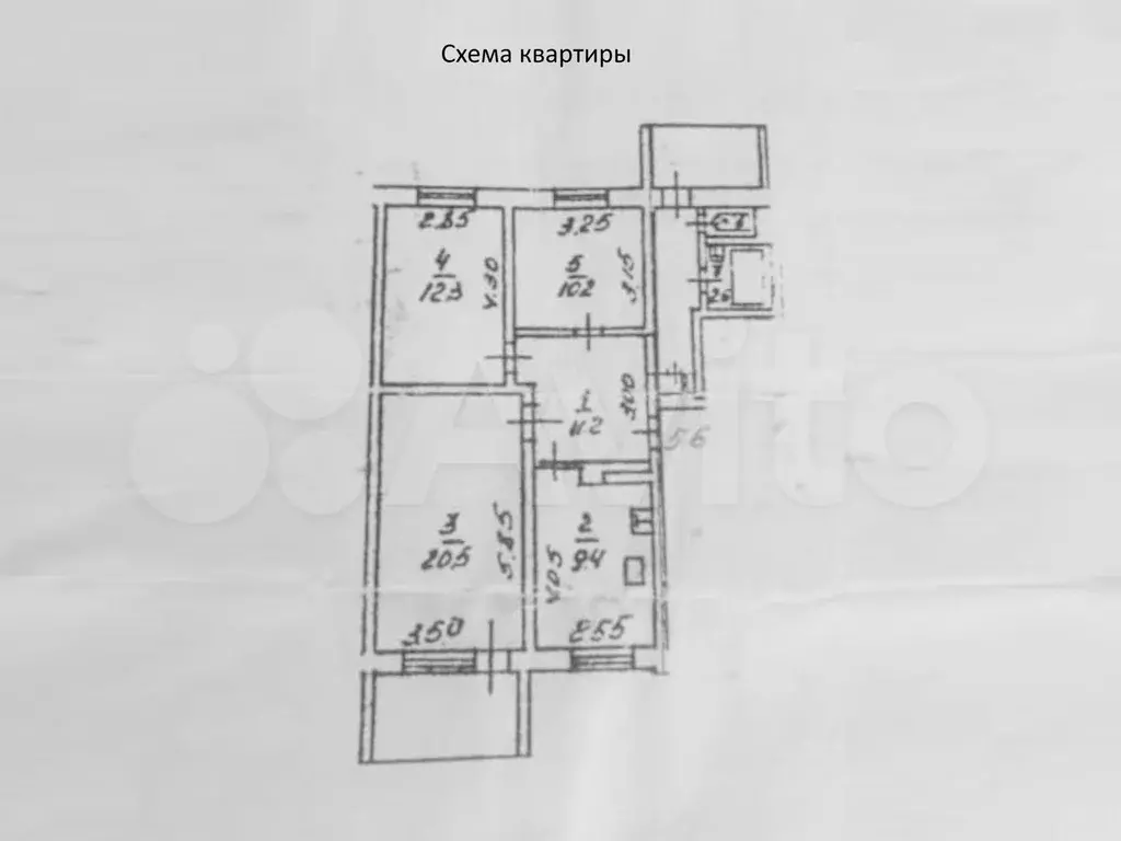 2-к. квартира, 67,5 м, 6/9 эт. - Фото 0