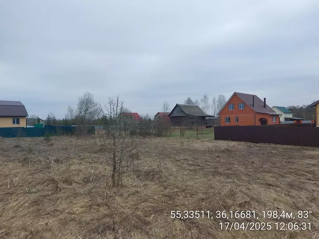 Участок в Московская область, Верея Наро-Фоминский городской округ, ... - Фото 0