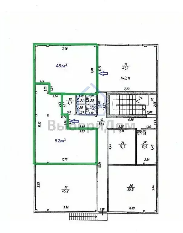 Помещение свободного назначения в Ивановская область, Иваново ул. ... - Фото 2