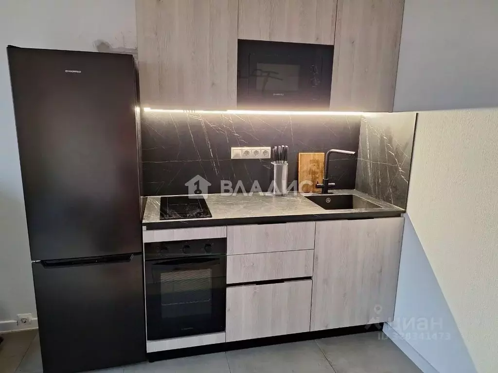 Студия Москва ул. Берзарина, 32А (26.9 м) - Фото 1