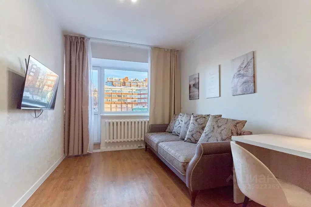 1-к кв. Томская область, Томск Базарный пер., 12 (48.0 м) - Фото 2