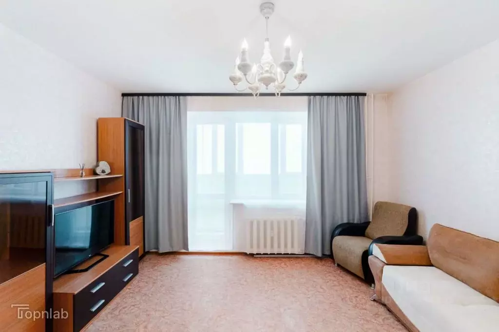 1-к кв. Омская область, Омск ул. Крупской, 23К1 (45.0 м) - Фото 2