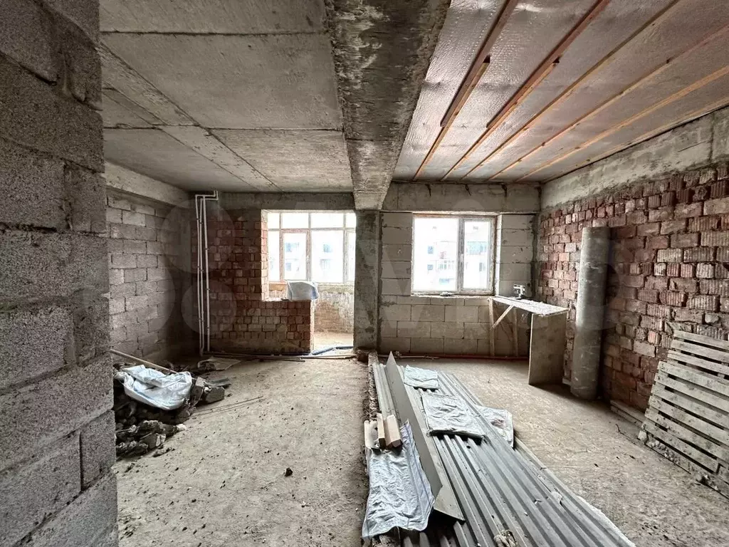 1-к. квартира, 55 м, 3/16 эт. - Фото 1