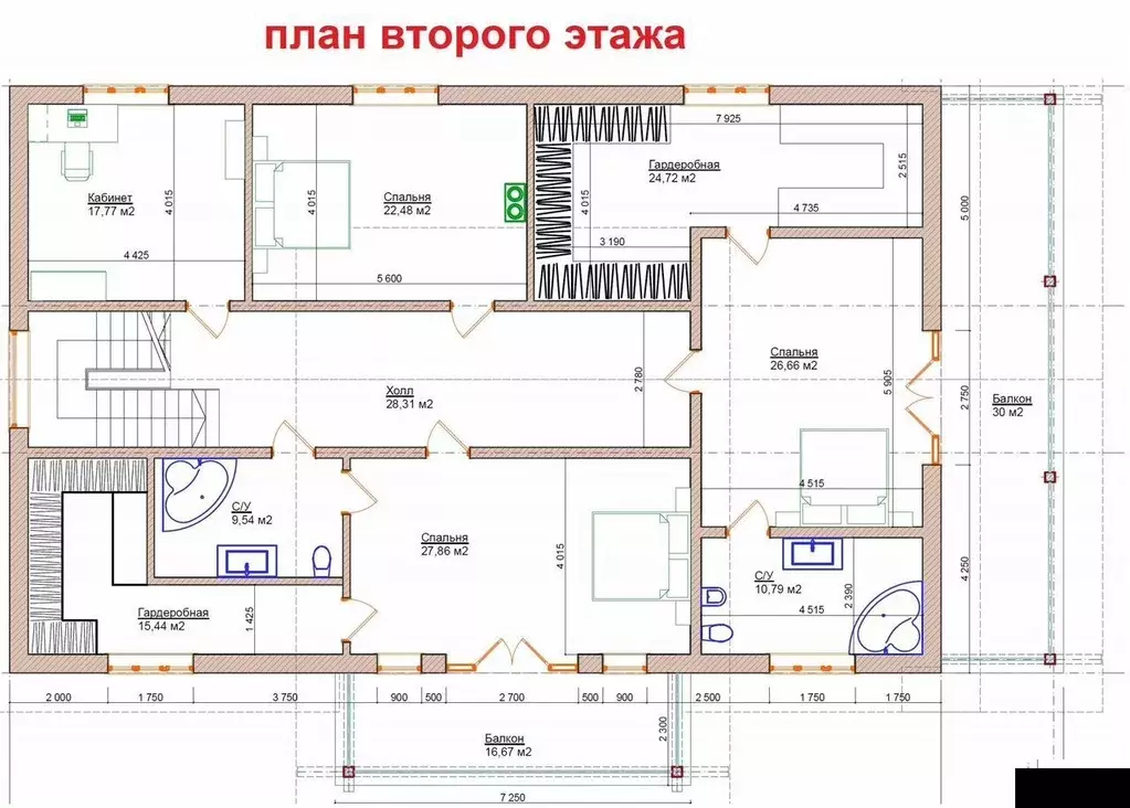Коттедж в Ленинградская область, Гатчинский муниципальный округ, пос. ... - Фото 1