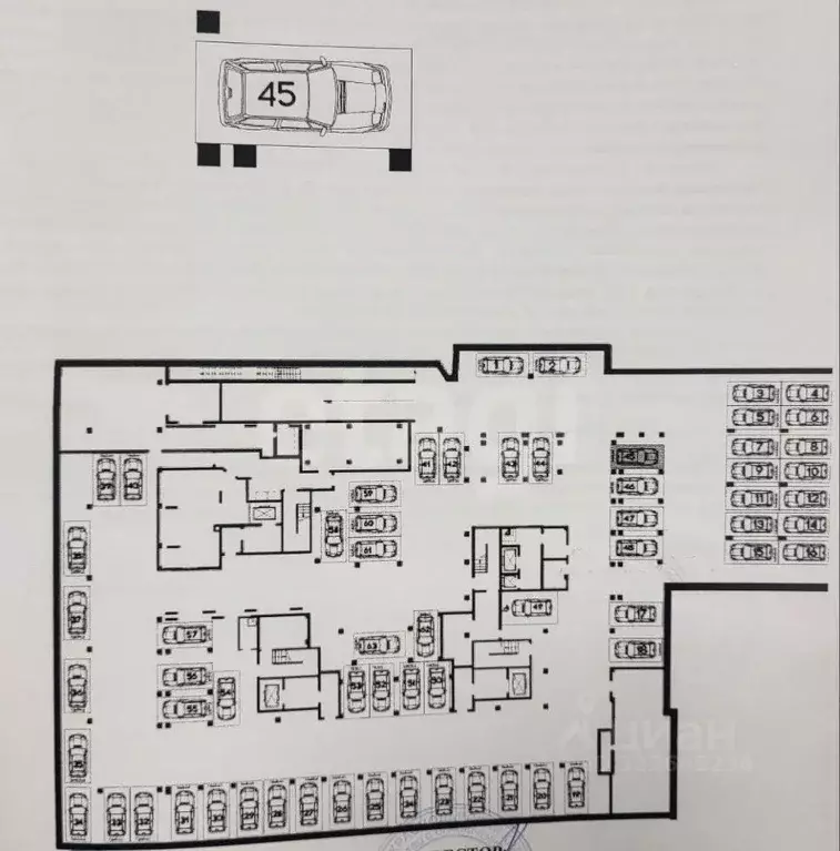 Гараж в Воронежская область, Воронеж ул. Революции 1905 года, 34 (13 ... - Фото 1