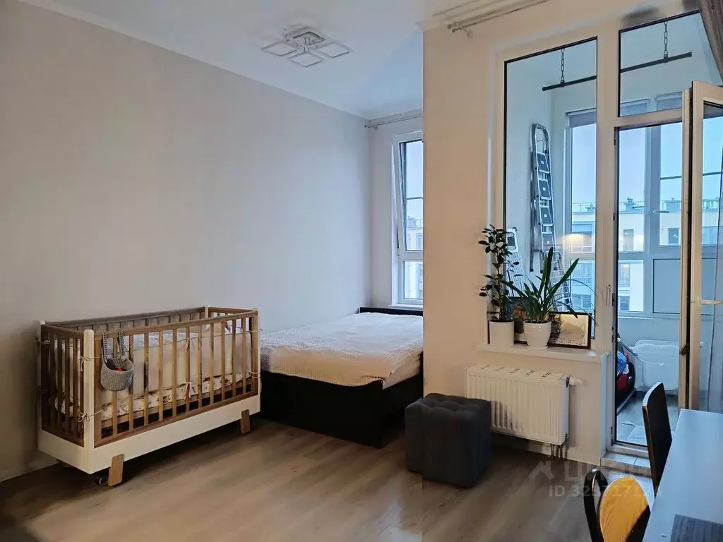 Студия Санкт-Петербург пос. Шушары, ул. Нины Петровой, 6к1 (24.4 м) - Фото 2