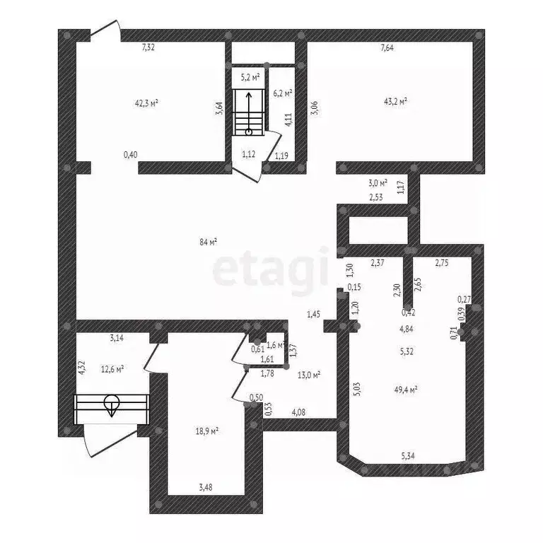 Помещение свободного назначения в Башкортостан, Уфа ул. Аксакова, 59 ... - Фото 2