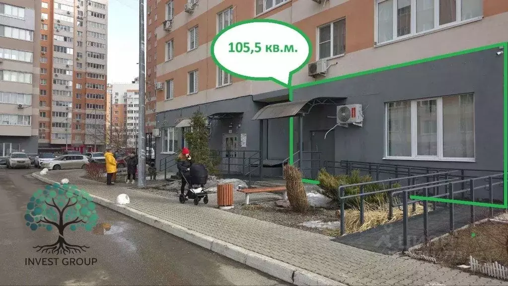 Торговая площадь в Самарская область, Самара просека 5-я, 119 (106 м) - Фото 1