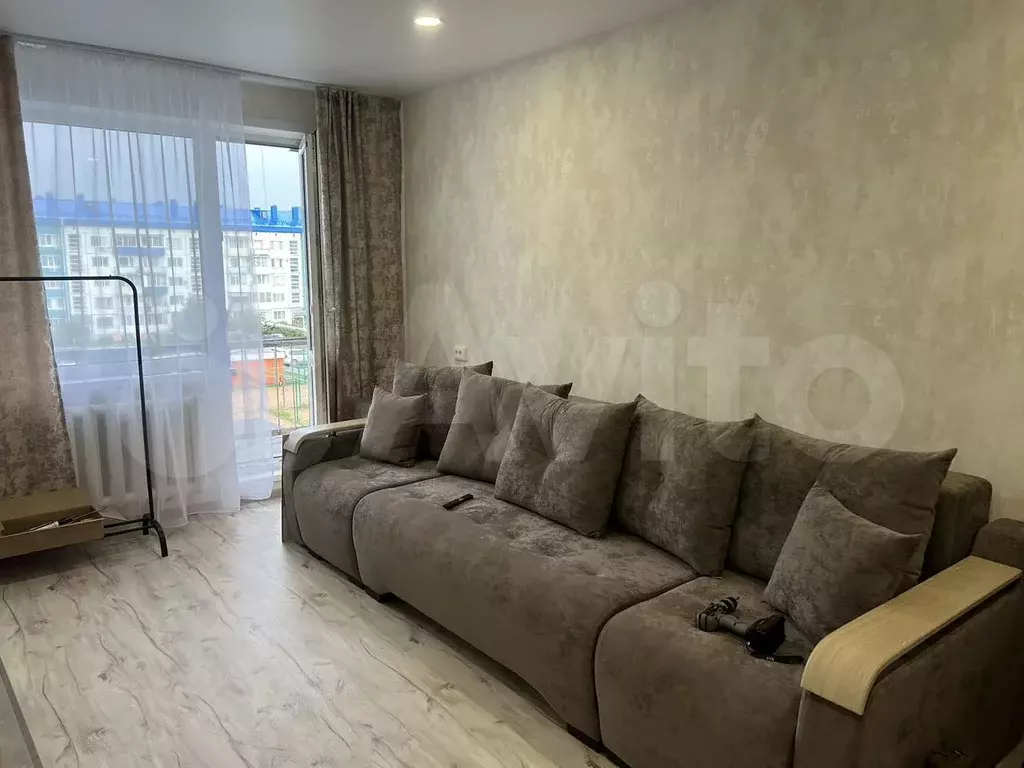 1-к. квартира, 34 м, 4/5 эт. - Фото 1