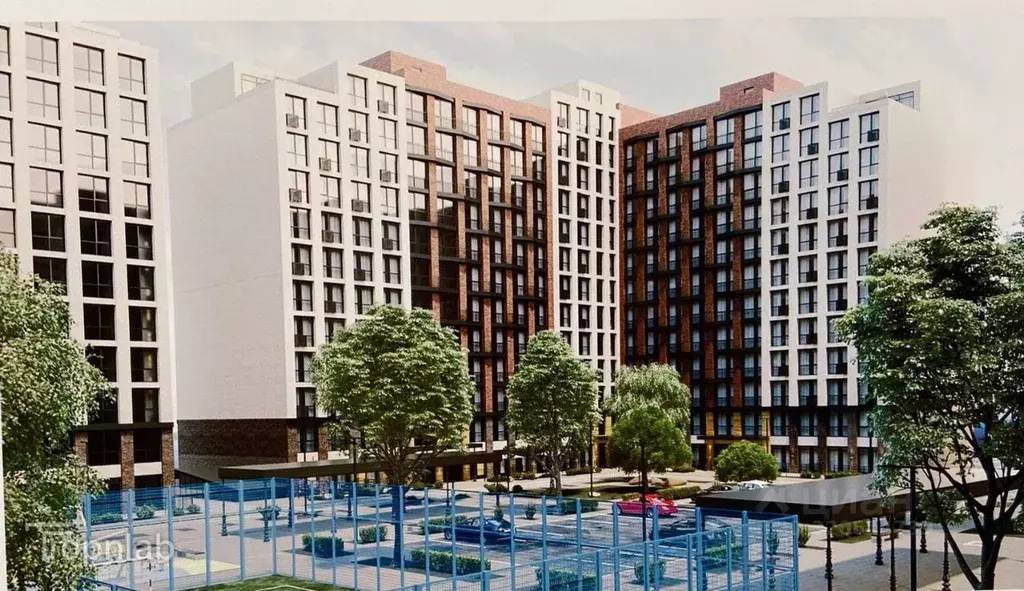 1-к кв. Кабардино-Балкария, Нальчик Зеленый Квартал жилой комплекс ... - Фото 1