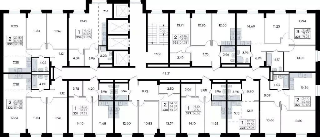 1-к кв. Приморский край, Владивосток ул. Тухачевского, 80 (36.68 м) - Фото 2