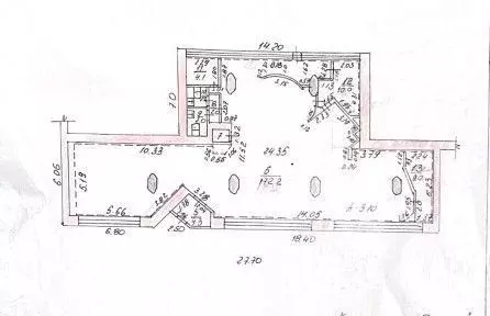 Помещение свободного назначения в Татарстан, Набережные Челны просп. ... - Фото 2