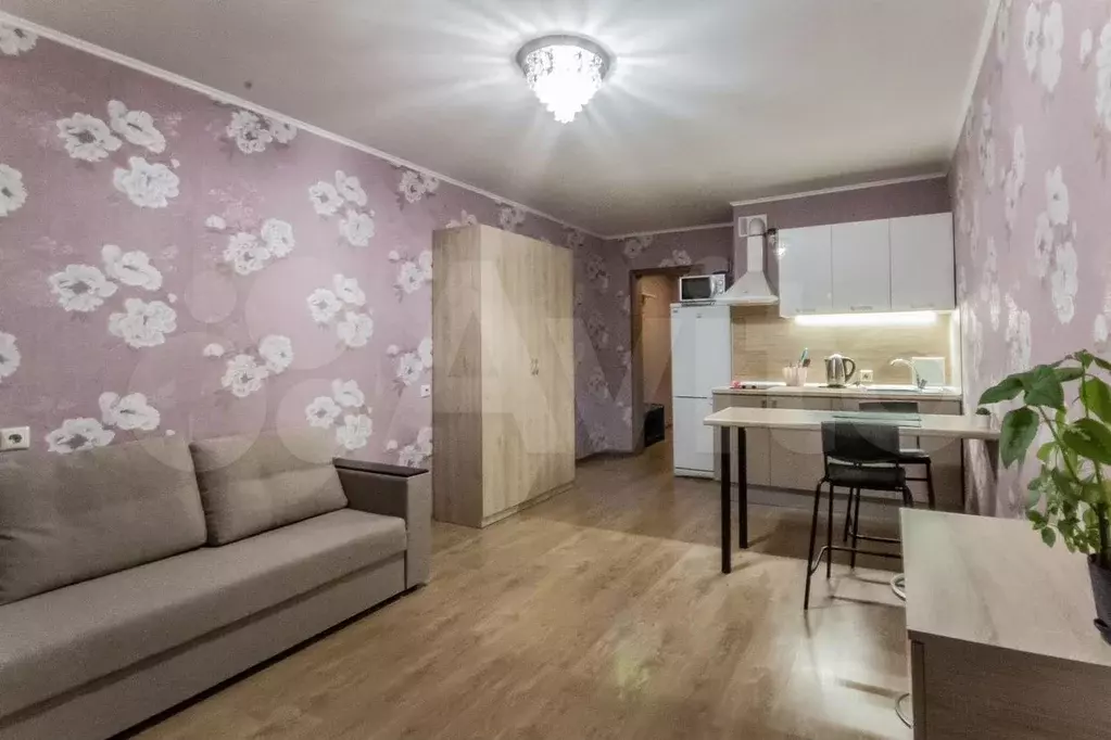 Квартира-студия, 27 м, 4/16 эт. - Фото 1