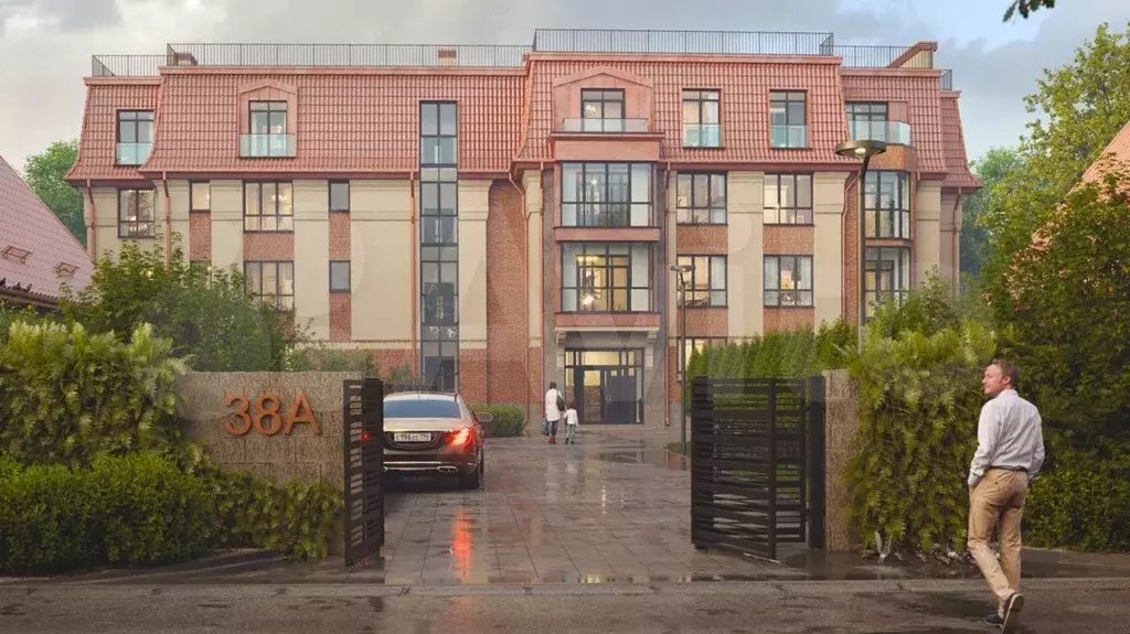 2-к. квартира, 77,1 м, 4/4 эт. - Фото 1