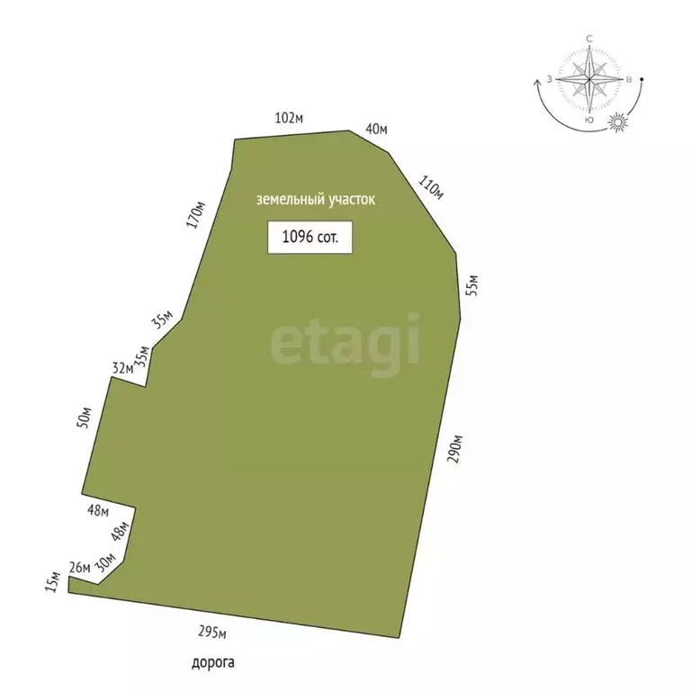 Участок в Костромская область, Кострома  (1096.0 сот.) - Фото 2