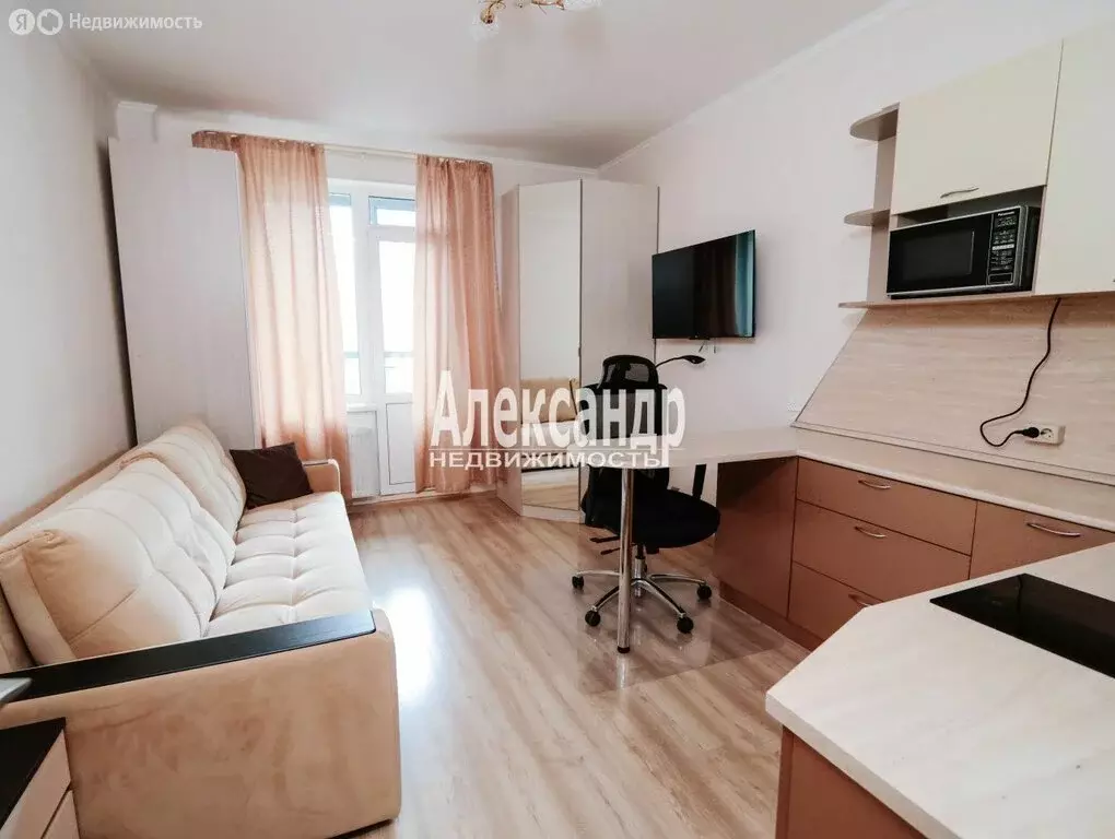 Квартира-студия: Мурино, Петровский бульвар, 12к2 (20.6 м) - Фото 0