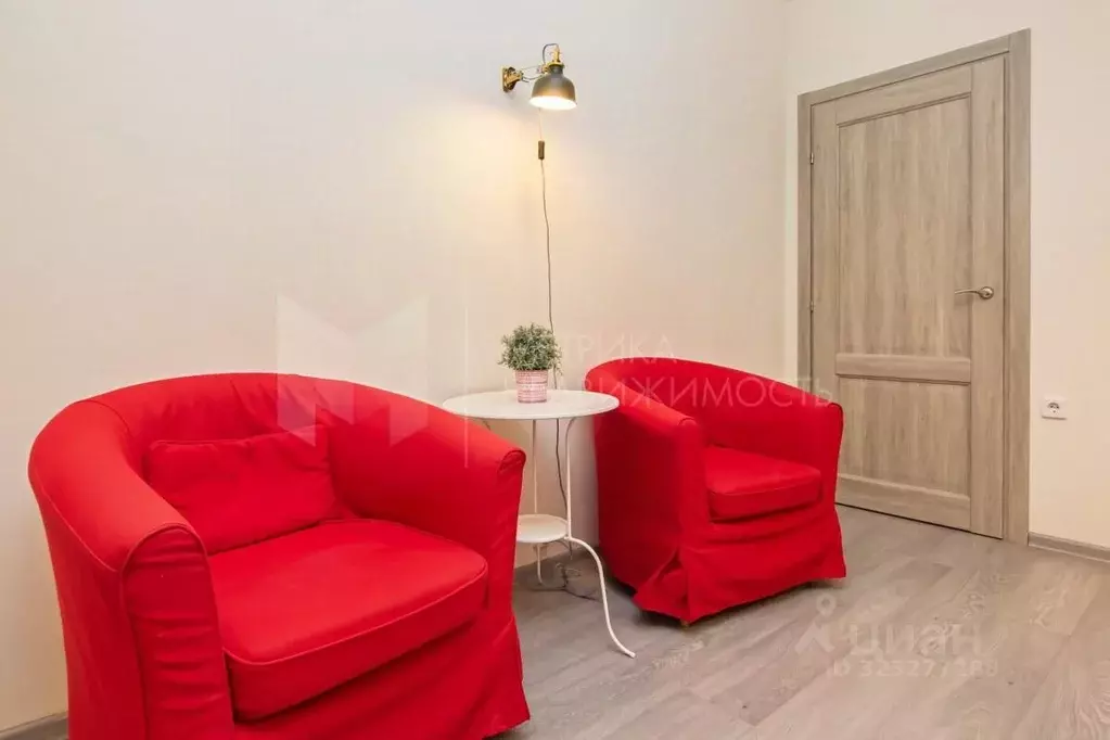 1-к кв. Тюменская область, Тюмень ул. Николая Зелинского, 1 (41.0 м) - Фото 1