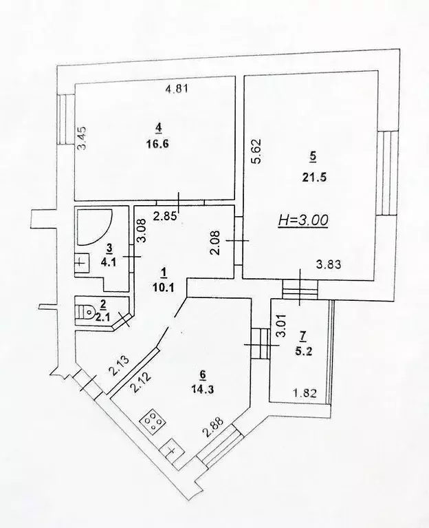 2-к кв. Ростовская область, Ростов-на-Дону 2-я Краснодарская ул., 135 ... - Фото 1