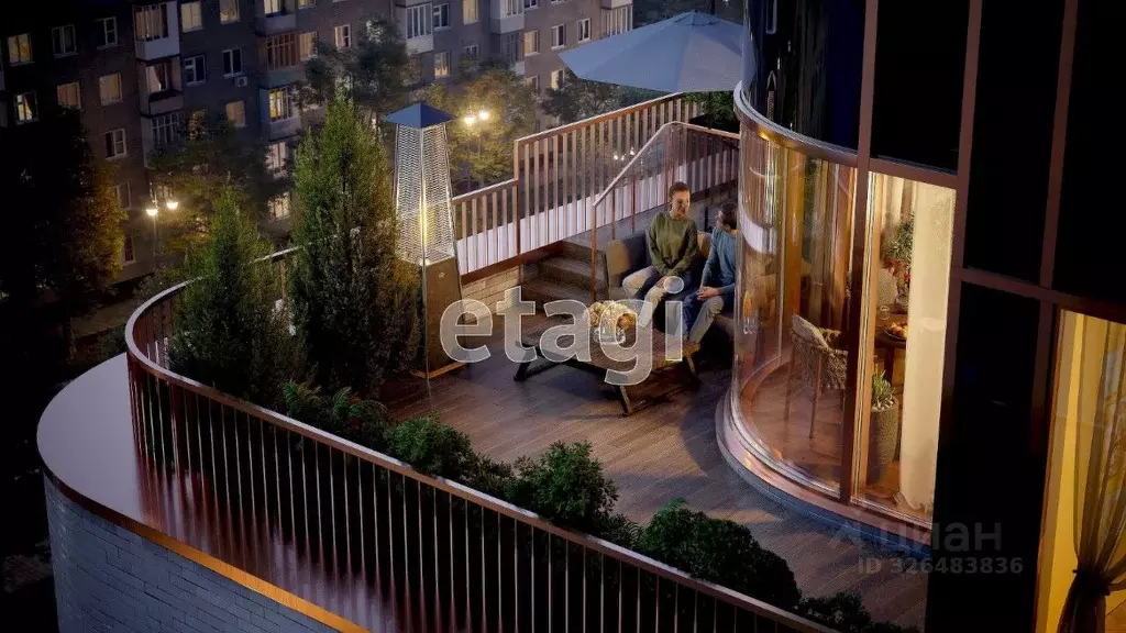 2-к кв. Тюменская область, Тюмень Первомайская ул., 8 (81.2 м) - Фото 1