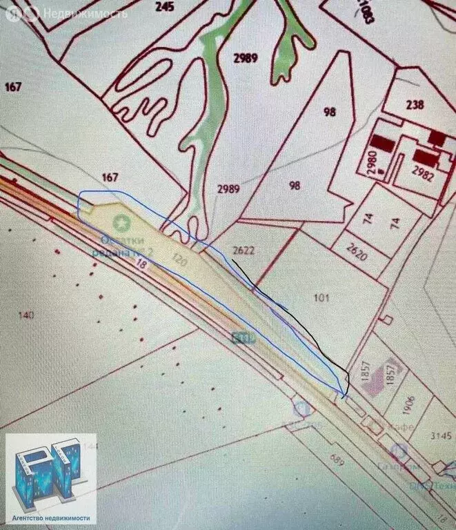 Участок в Волгоградская область, рабочий посёлок Городище (700 м) - Фото 1