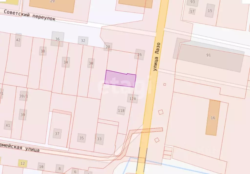 Участок в Амурская область, Благовещенск ул. Лазо (4.0 сот.) - Фото 1