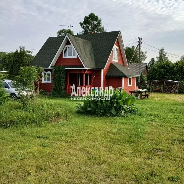 Дом в Ленинградская область, Волховский район, Хваловское с/пос, д. ... - Фото 1