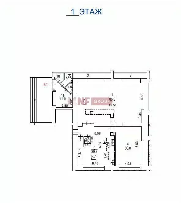 Торговая площадь в Москва Украинский бул., 7 (185 м) - Фото 2