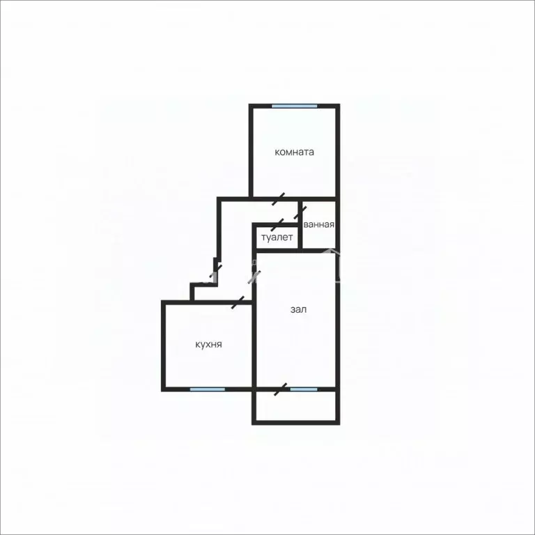 2-к кв. Приморский край, Партизанск Гоголевская ул., 8 (51.0 м) - Фото 2