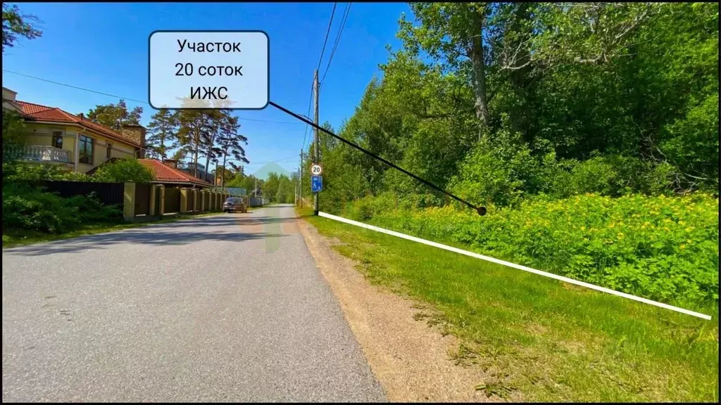 Участок в Ленинградская область, Выборгский район, Полянское с/пос, ... - Фото 1