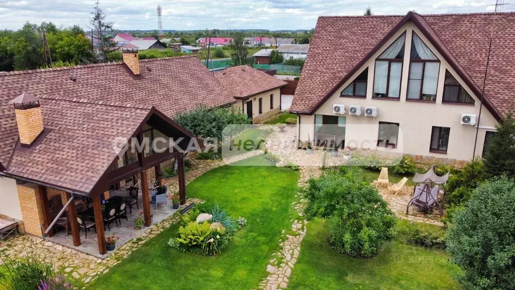 Коттедж в Омская область, Любинский район, пос. Северо-Любинский ул. ... - Фото 2