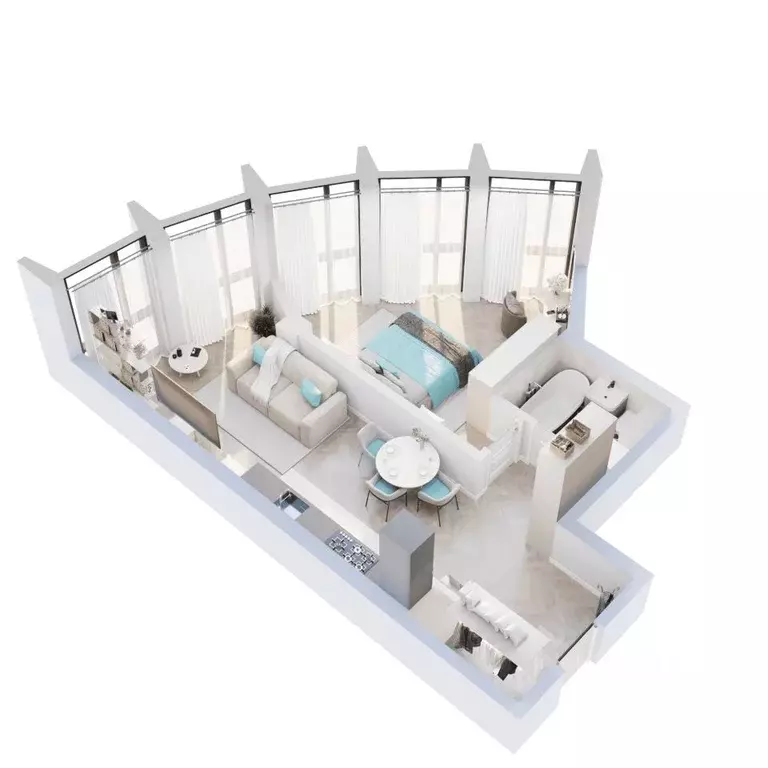 1-к кв. Иркутская область, Иркутск Октябрьский округ, Звезды жилой ... - Фото 1