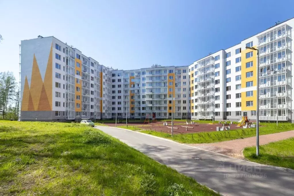 1-к кв. Ленинградская область, Всеволожский район, Агалатовское с/пос, ... - Фото 2