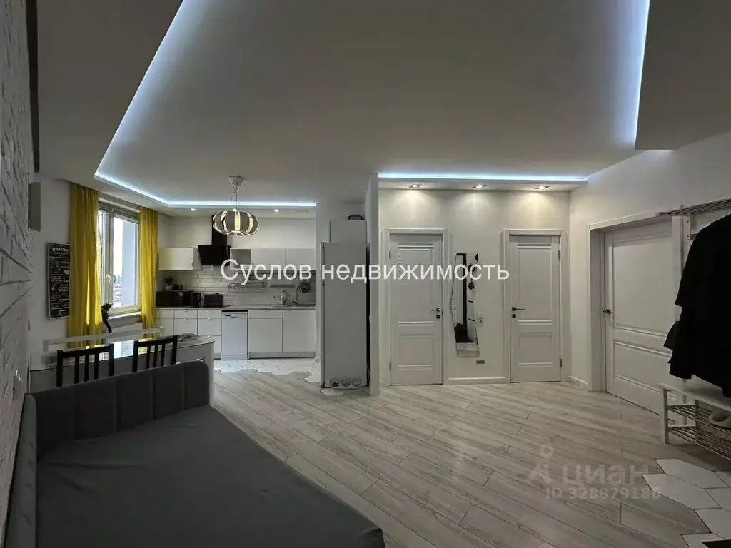 2-к кв. Санкт-Петербург ул. Русановская, 17к2 (67.0 м) - Фото 1
